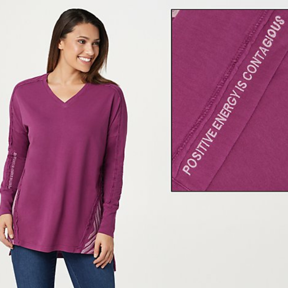 Life Is Good Freestyle Wash Tunic Tee